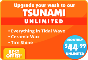 tsunami unlimited car wash